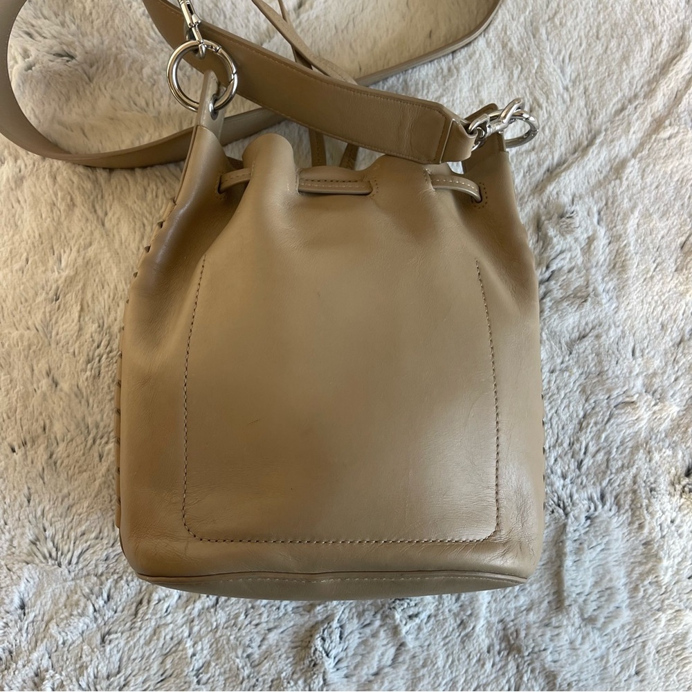 All Saints leather bucket bag! Tan Color - Picture 5 of 16